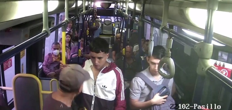 Video: Se conocen momentos previos al ataque con arma blanca en estación del MÍO