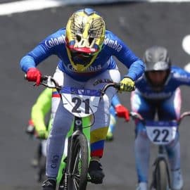Mariana Pajón gana su tercer título centro caribeño en el BMX