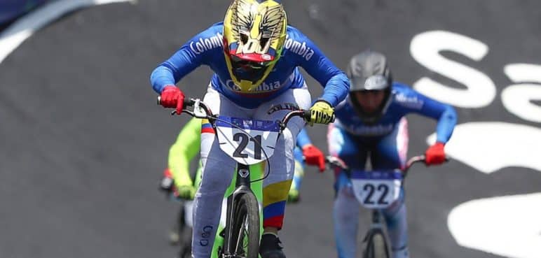 Mariana Pajón gana su tercer título centro caribeño en el BMX