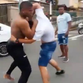 Vídeo: 'A puño limpio' se enfrentaron jugadores del Quindío con hinchas