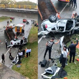 Identificaron a las víctimas de grave accidente en la recta Cali-Palmira