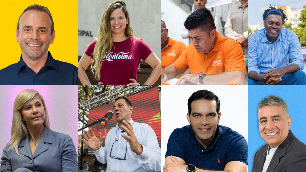 ¿Vestida y alborotada? Miyerlandi se quedó esperando a candidatos en debate