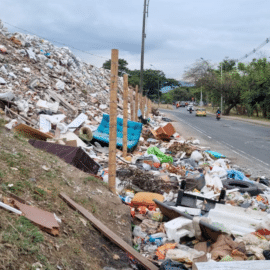 Escombrera de la carrera 50: Un problema sin fin en el suroriente de Cali