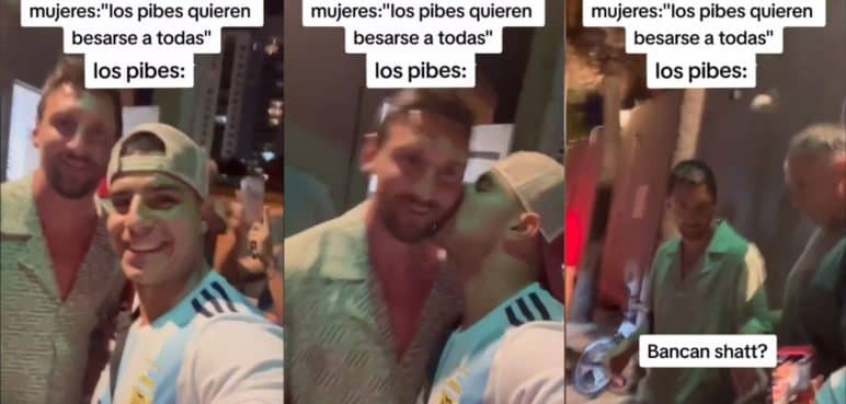 ¡Hasta con besos recibieron a Messi! Locura en Miami por la llegada del jugador