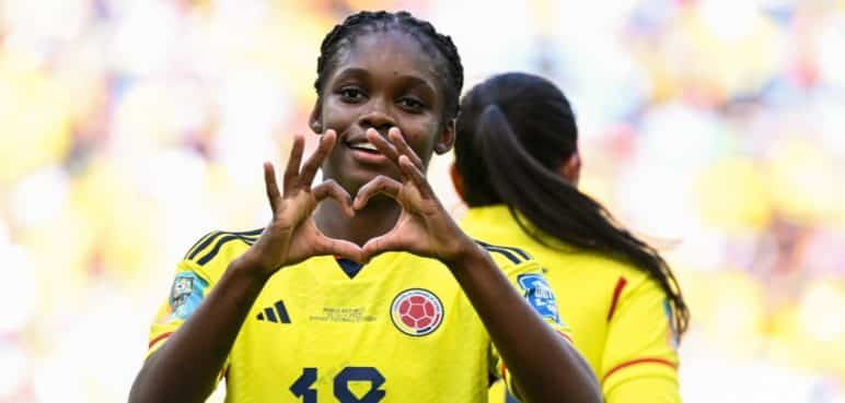 Linda Caicedo entre las mejores sub20 de Sudamérica