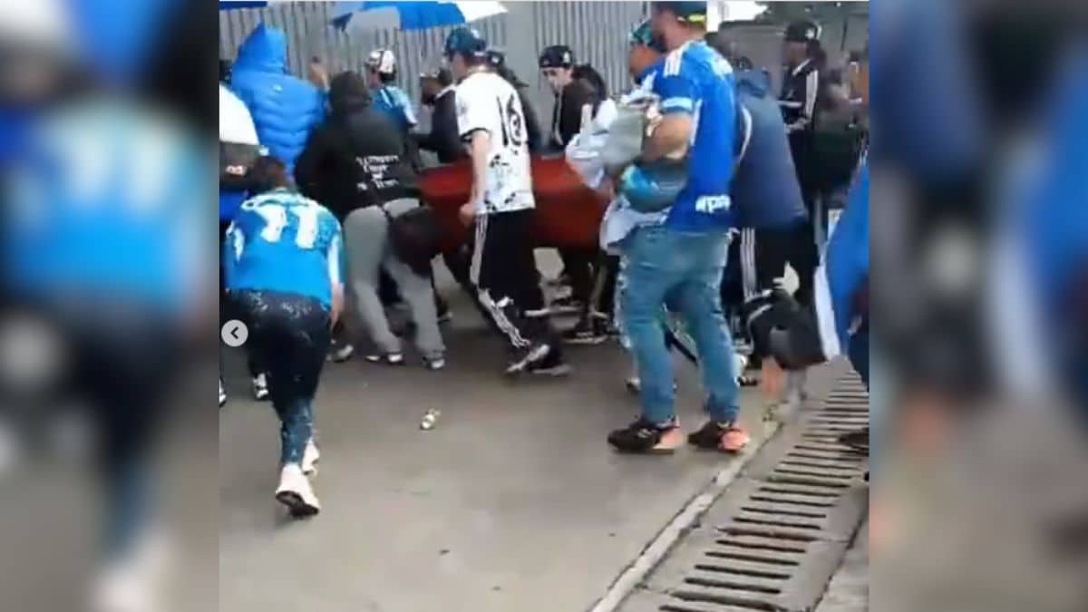 Video: ¡Por ingresar un ataúd! Increíble razón de sanción a barra de Millonarios