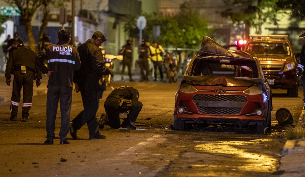 Un colombiano fue detenido por explosión de carros bomba en Quito, Ecuador