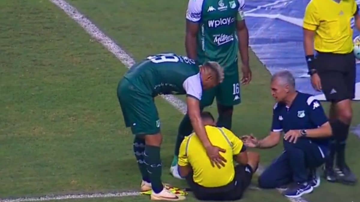 Deportivo Cali rechazó el hecho de agresión al juez en el partido ante Nacional