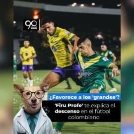 El descenso en Colombia explicado por 'Firu Profe'