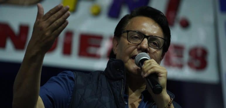 Decretan estado de excepción en Ecuador, tras crimen de candidato a la Presidencia