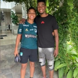 "Orgulloso de usted, hermana": El último mensaje del hermano de Jorelyn Carabalí