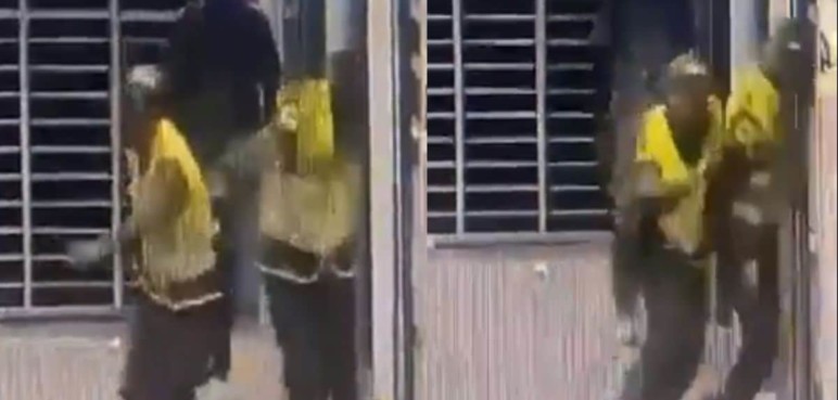 Auxiliares desprotegidos: Dos uniformados huyeron de hombre armado en el MÍO