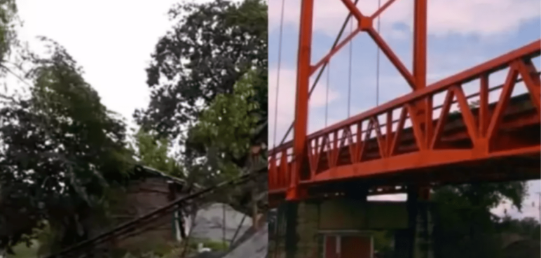 Temor por pésimo estado de puente que comunica a la Victoria con la Unión