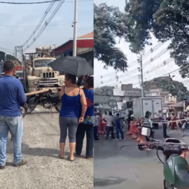 ¡Atención! Habitantes de Juanchito realizan bloqueos en la vía Cali - Candelaria
