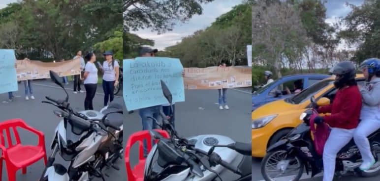 Video: ¡Atentos! Bloquean la recta Palmira - Cali ¿Qué está pasando?