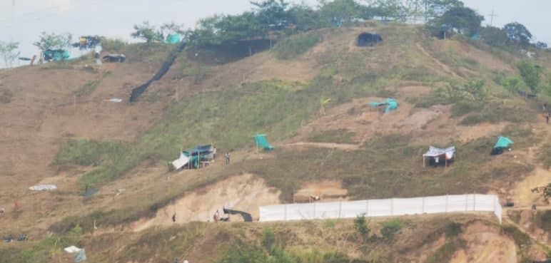 ¿Hasta cuándo? Vuelven a invadir cerro de La Antena en Cali