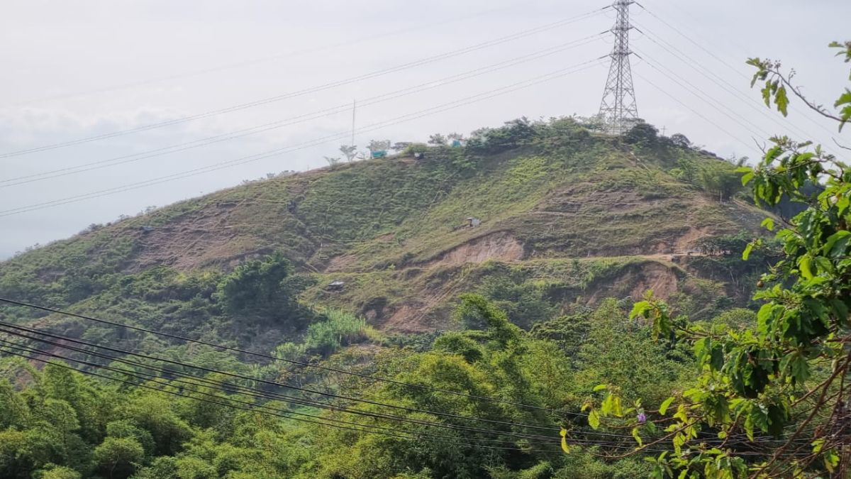 Deforestan y queman: Denuncian gran invasión de predios en zona rural de Cali