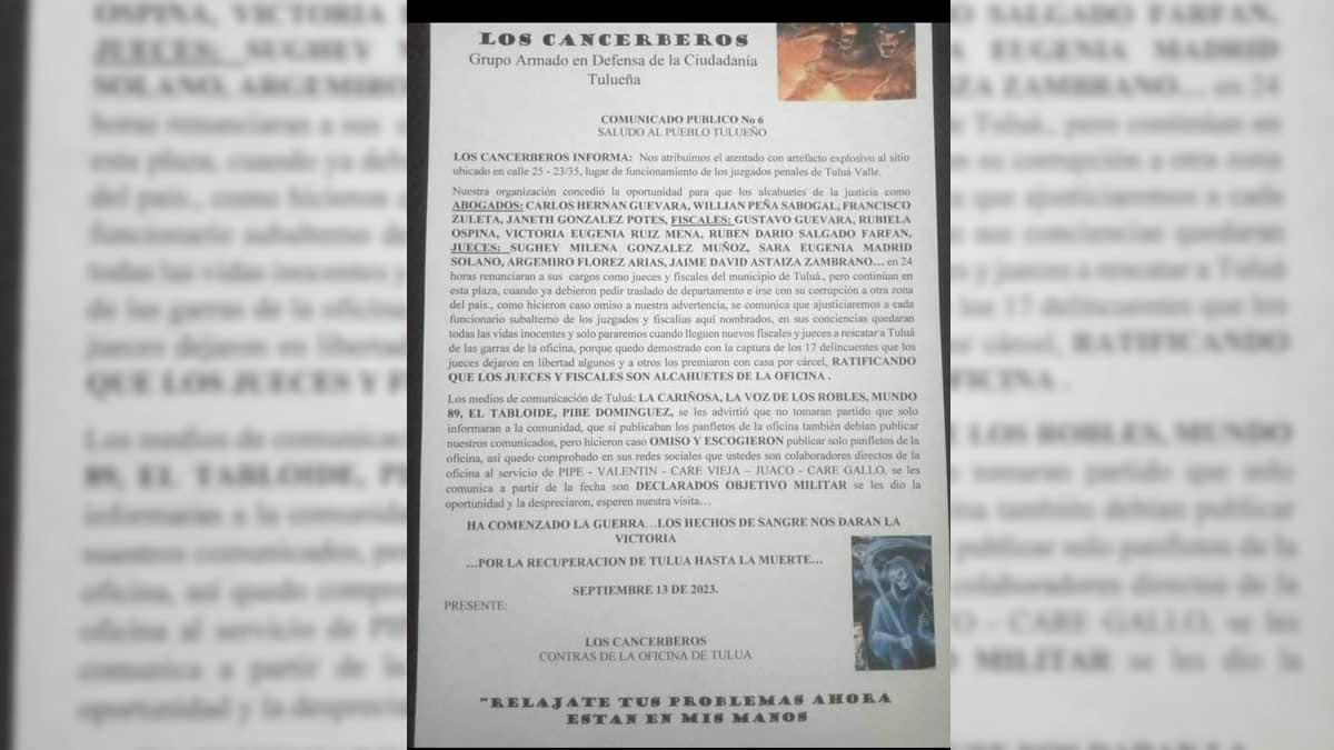 Crisis en Tulúa: Crece la alerta por riesgo para periodistas