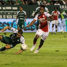 ¡Puntos para todos! Deportivo Cali y Santa Fe igualaron en Palmaseca