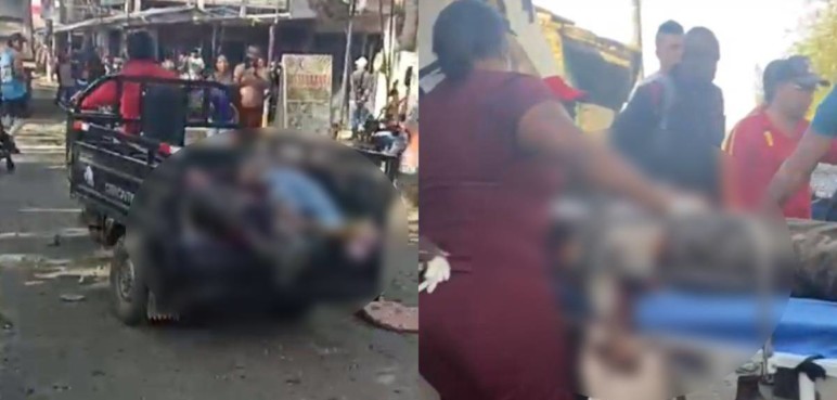 Video: Así fue el traslado de los heridos tras atentado en Timba, Cauca