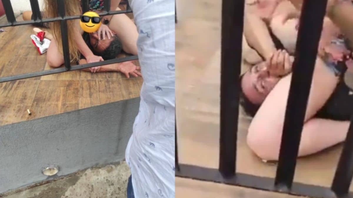 Mujer con experiencia en artes marciales sometió con fuerza a un ladrón
