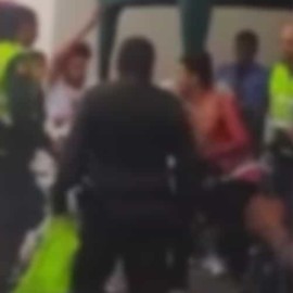 Video: Dos hombres protagonizaron una riña callejera en pleno centro de Cali