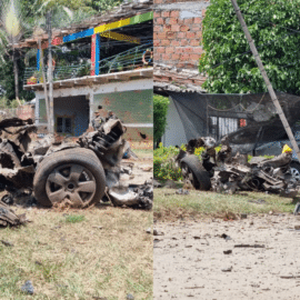 "Una guerra sin sentido": Temor en Potrerito tas ataque explosivo