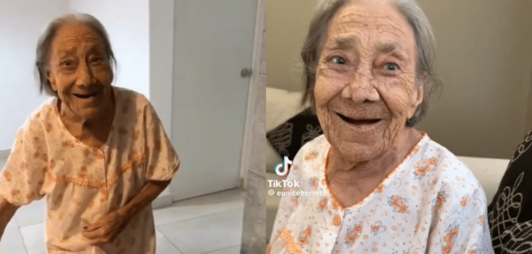 Video: ¡Aprendió a usar 'Alexa'! Abuelita pidió una canción y esta fue su reacción
