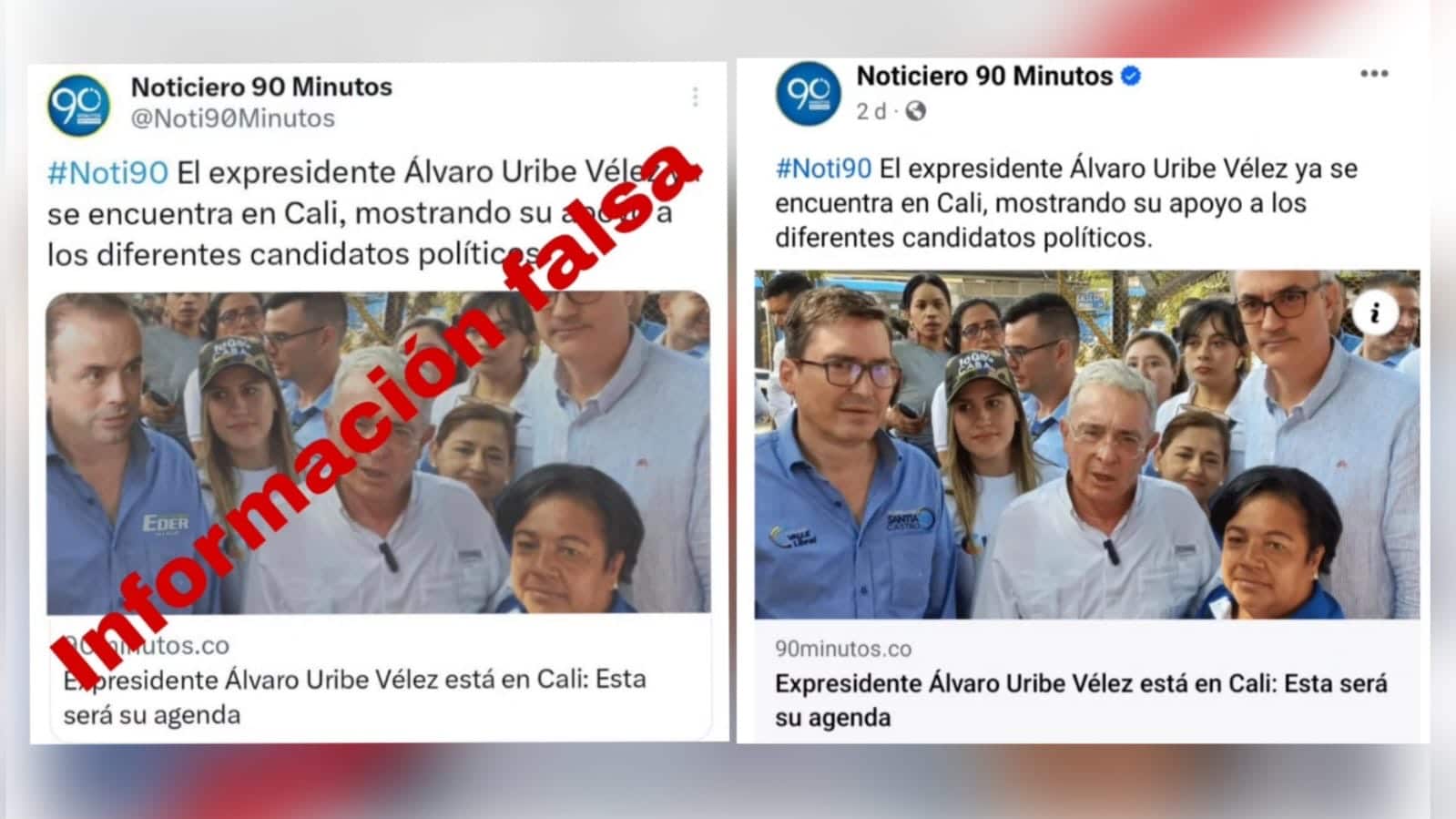 Ojo a esta información que circula en redes: Es falsa y la foto fue alterada