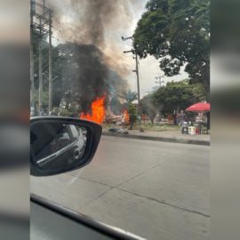 Video: Accidente de avioneta en pleno centro de Cali dejó una persona fallecida