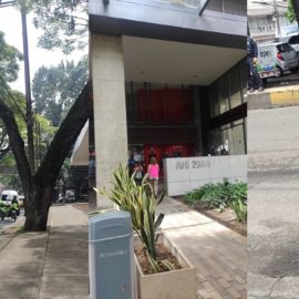 Una persona herida y dos capturados dejó balacera en un banco al norte de Cali