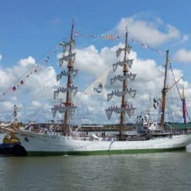 ¡Prográmese! Hasta hoy podrá visitar el gran Buque 'Gloria' en Buenaventura