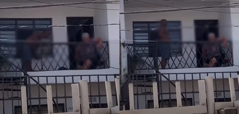 "Es mío, yo veré": Denuncian a hombre que golpea con un palo a su perro en Cali