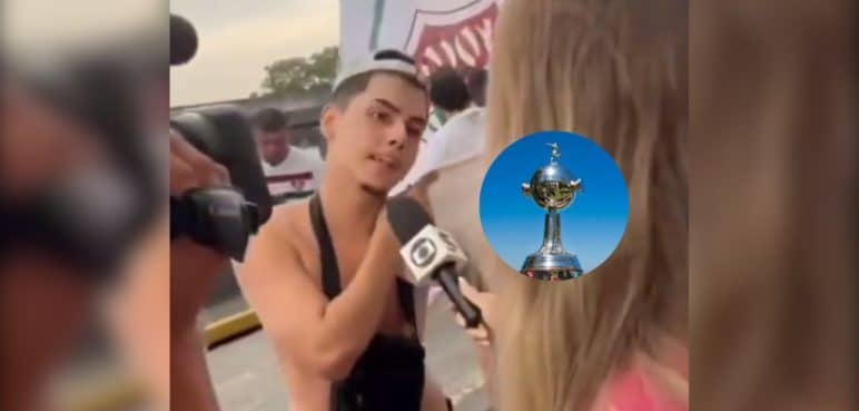"Doné mi alma a la Copa Libertadores": Hincha de Fluminense