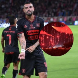 Edwin Cardona se deslumbró con lo hecho por la barra de América en el clásico