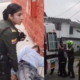"Mido 1.50 y me he enfrentado a delincuentes más grandes": Patrullera que evitó robo en Cali