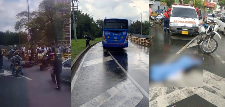 Identifican a la víctima fatal de grave accidente de tránsito en el sur de Cali