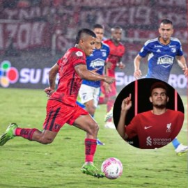 Video: El emotivo gesto que tuvo América y Millonarios con Luis Díaz