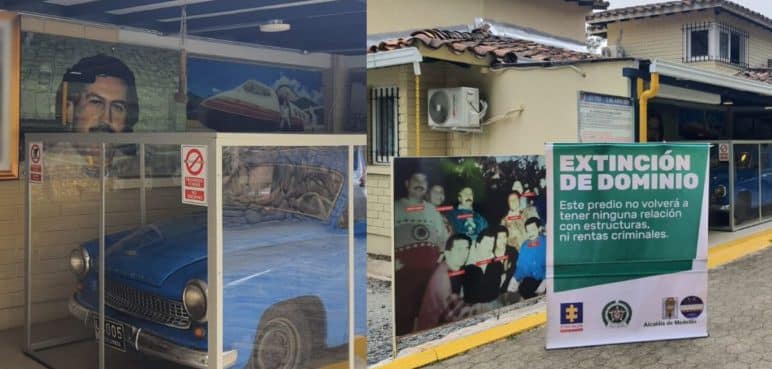 Millonario predio de Pablo Escobar fue ocupado por la Fiscalía