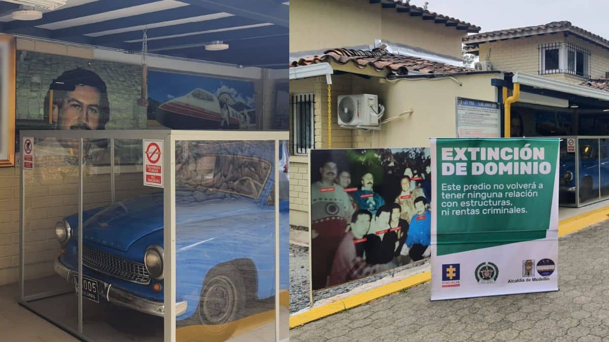Millonario predio de Pablo Escobar fue ocupado por la Fiscalía