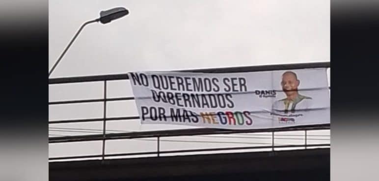 "Pancartas racistas": ONU rechaza expresiones contra candidato a la Alcaldía