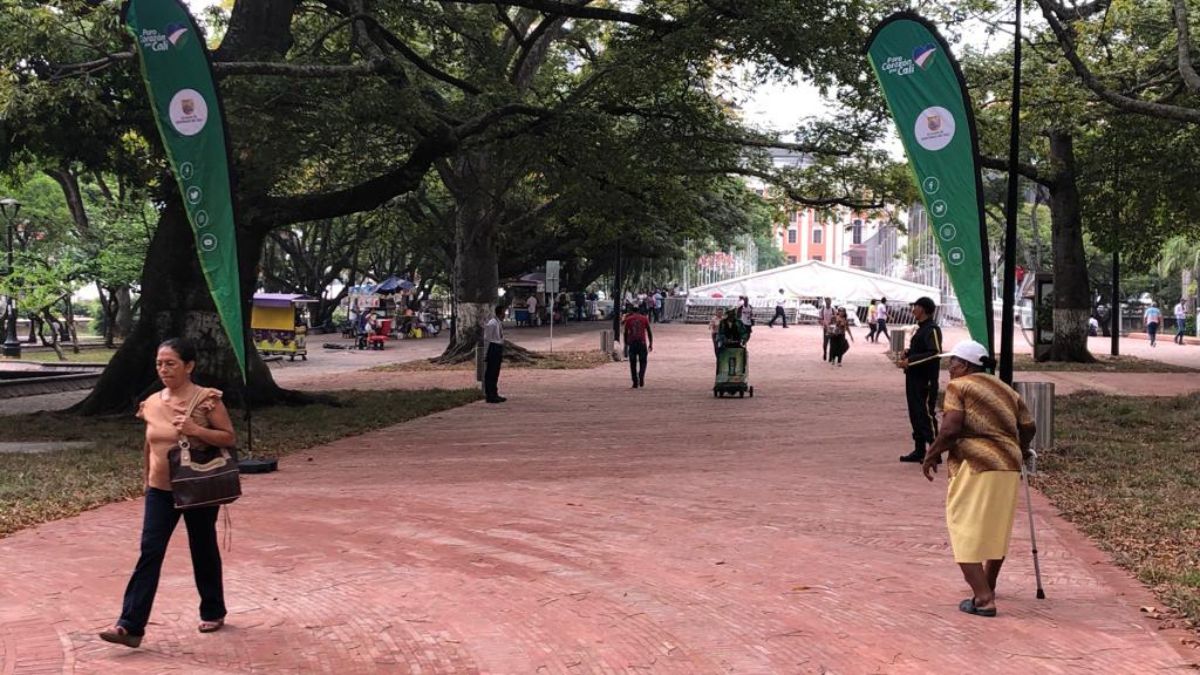 Ya fueron entregadas las obras del Paseo Bolívar en el centro de Cali