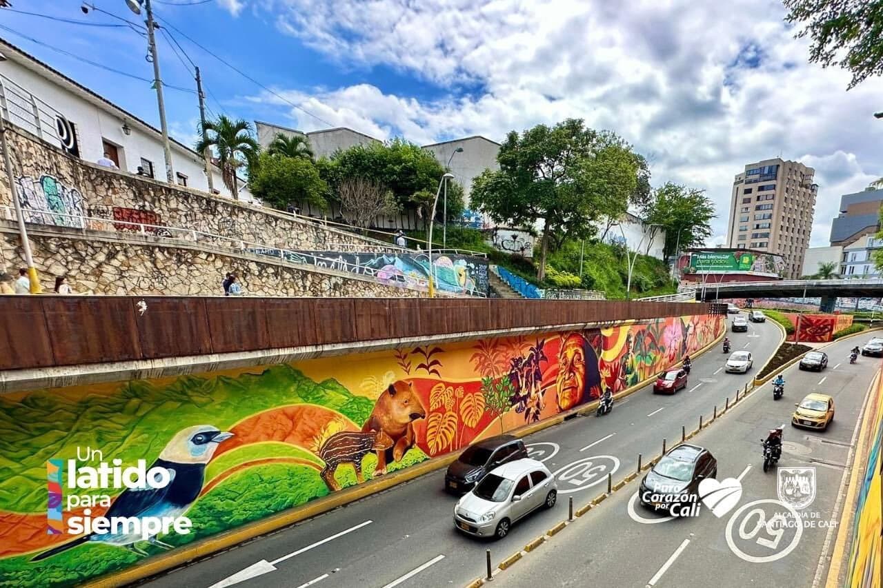 En imágenes: El arte embellece los alrededores del Bulevar del Oriente