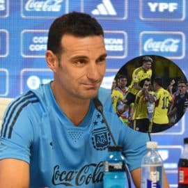 ¿Desmeritó a Colombia? Scaloni se refirió a la victoria de la 'tricolor' sobre Brasil