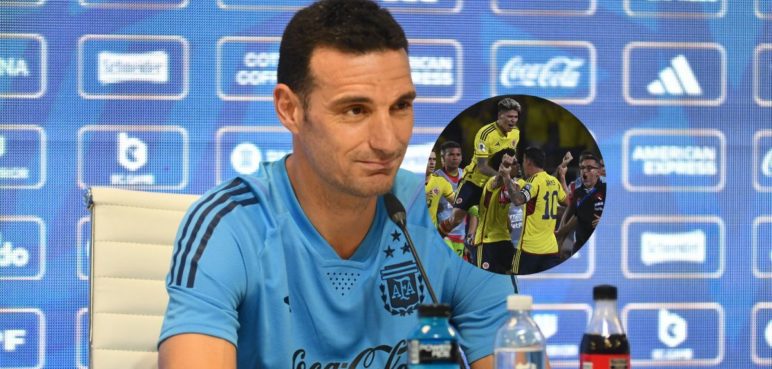 ¿Desmeritó a Colombia? Scaloni se refirió a la victoria de la 'tricolor' sobre Brasil