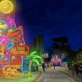 ¡Con la casa llena! Caos en el alumbrado navideño por cantidad histórica de visitantes