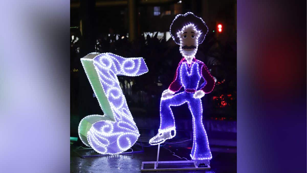Alumbrado navideño 2023: Un viaje por la historia de la salsa en Cali