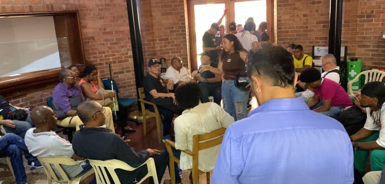 Video: Artistas de Salsa se tomaron la Secretaría de Cultura