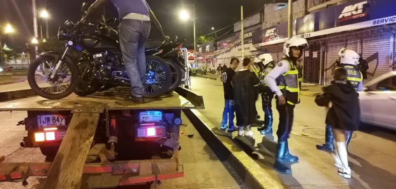 Balance de Halloween: Más de 150 motos inmovilizadas y 377 comparendos