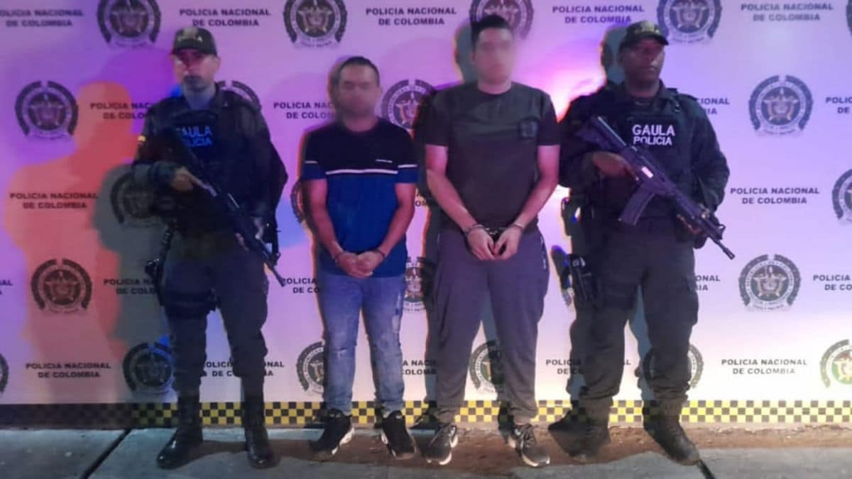 Capturan a alias Óscar y ‘Quiceno’ encargados de las finanzas de la banda ‘La Inmaculada’